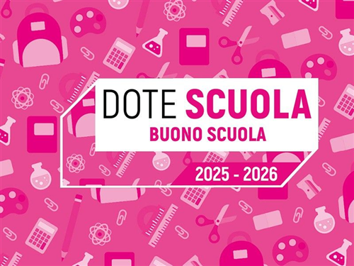 Dote Scuola Regione Lombardia - componente buono scuola a.s. 2025/2026